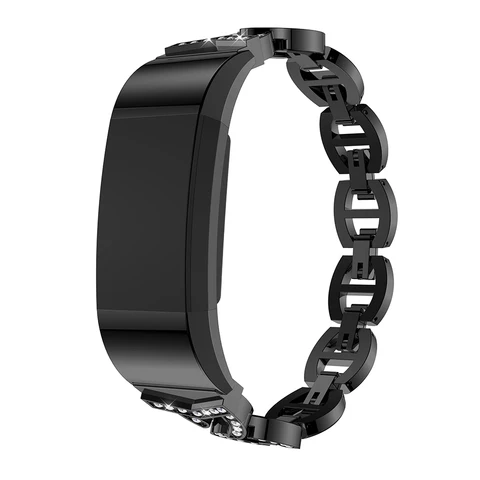 Fitbit Charge 2 diamond-studded 8-character jewelry buckle watch for Fitbit Charge 2 new sport style watch strap accessories