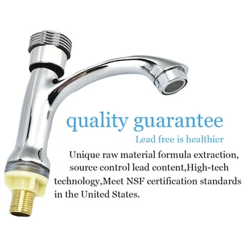 

Replacement Faucet Part Tool Supplies Zinc Alloy Silver Tap Fastening Cap