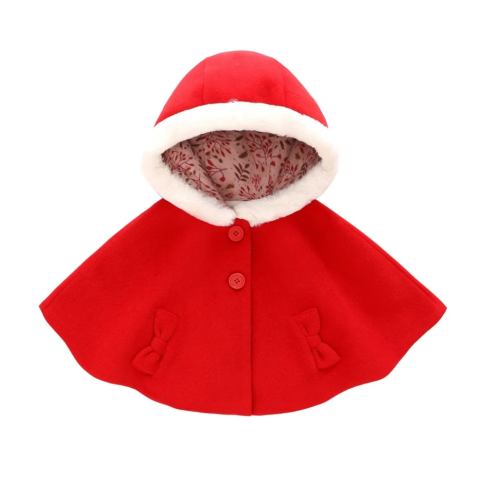 Baby Coat Baby Girl Winter Clothes Birthday Christmas Outerwear Autumn Winter Padded Coat 12M~5T Girl Hooded Jacket