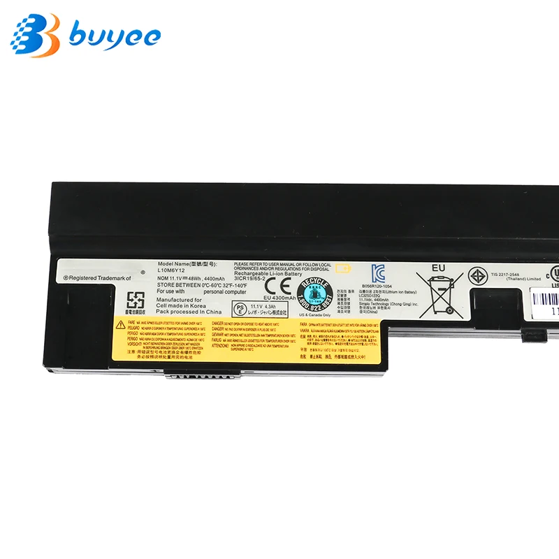 48Wh L09S6Y14 L09M6Y14 Оригинальный аккумулятор для Lenovo IdeaPad S100 S10 3 S205 S110 U160 S100c S205s U165 11 1