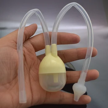 

New Born Baby Safety Nose Cleaner Vacuum Suction Nasal Aspirator Bodyguard Flu Protection Accessories