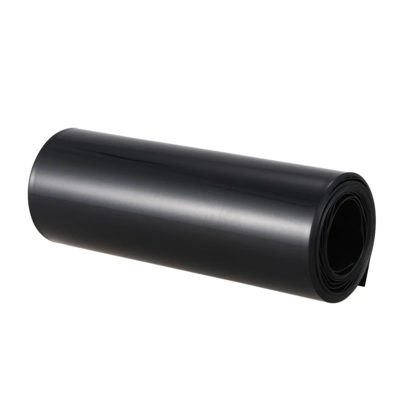 BMBY-PVC термоусадочные трубки обёрточная бумага RC аккумулятор LiPO NiMH NiCd(2 м 120 мм черный