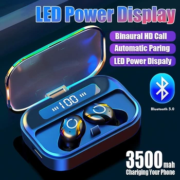 

T11 Wireless Earphones Mini Bluetooth Earphones TWS Stereo Sports Waterproof Earbuds Headsets With Microphone Fit for iPhone