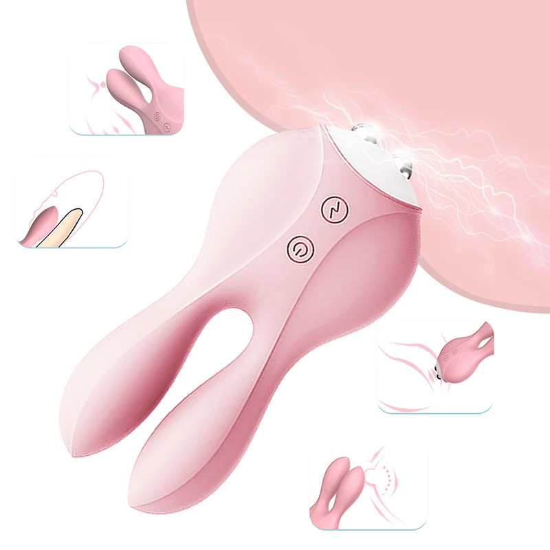 BFACCIA Rabbit Vibrator Sex Toys For Women Pussy Vagina Anal Butt Plug No Dildo Adult Erotic Masturbation Shops | Красота и здоровье