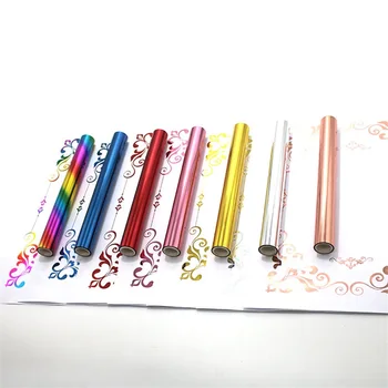 

Hot Stamping Foil 5mx19.3cm For Toner Reactive By Laser Printer And Laminator For Wedding Invitation Wonderful Card Printing