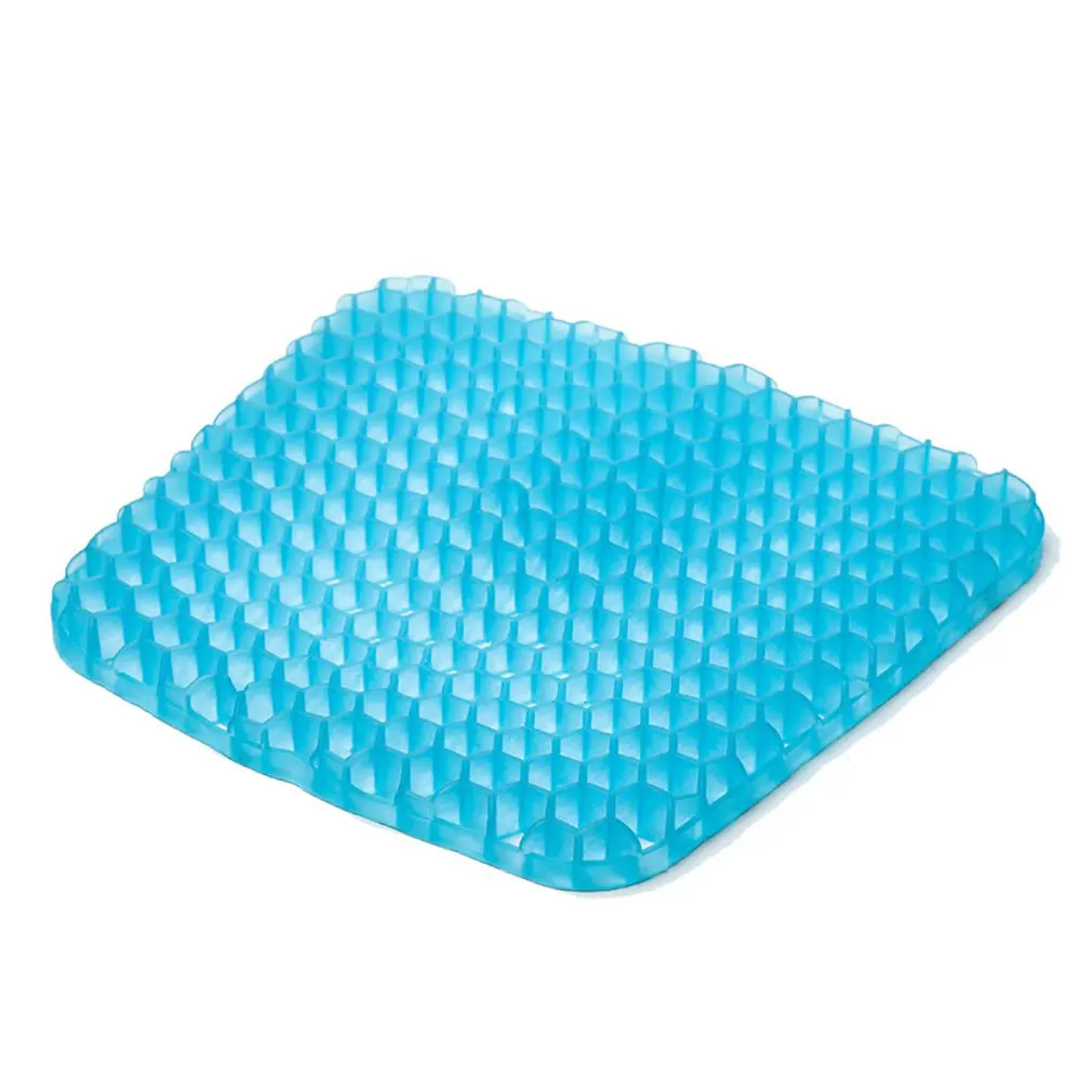 

Egg Sitting Gel Cool Cushion Seat Flex Pillow Auto Ice Silk Cold Pad Seat Sitter Flex Pillow Back Support Car Seat Cushion