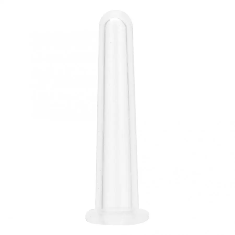 White 5 Colors Silicone Gel Facial Massager Cupping Cup Beauty Face Lifting Health Care - Color: White