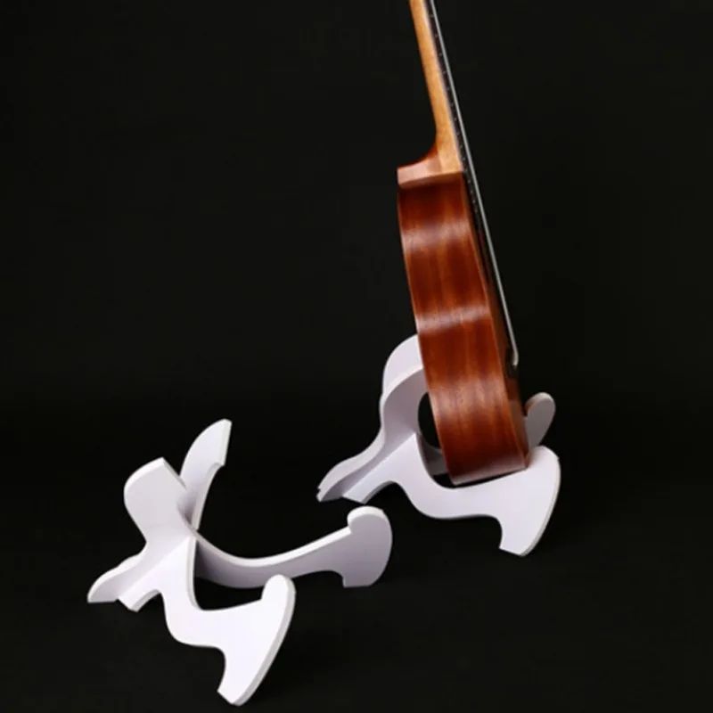 Guitar Accessories Foldable Hardwood Ukulele Bass PVC Collapsible Holder Stand Violin Mandolin Banjo Accessories