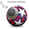 High Quality PU Soccer Ball Size 5 Hot Pressing Soft Leather Football Ball Team Match League Gift Training Balls ► Photo 3/6