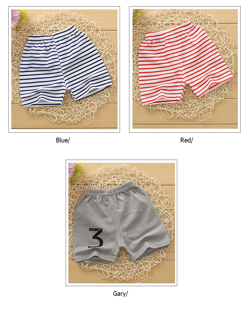 Boys Shorts 7 Colors Baby Boy Summer Clothes Toddler Boys Costume Casual Shorts  Cotton Cartoon Kids Pants For Boy 9M-5T (6)