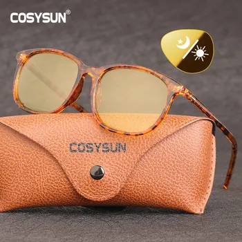 2020 роскошные женские фотохромные солнцезащитные очки для женщин День ночного видения поляризационные женские очки женские тени Смарт Oculos ...