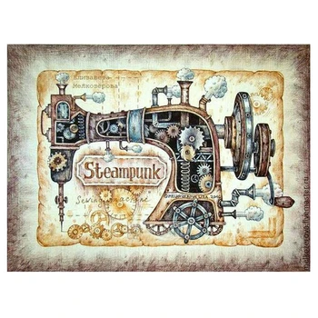 

Retro sewing machine picture of rhinestone diamond painting new arrival mosaic Diamond embroidery full square/round drill JS5552