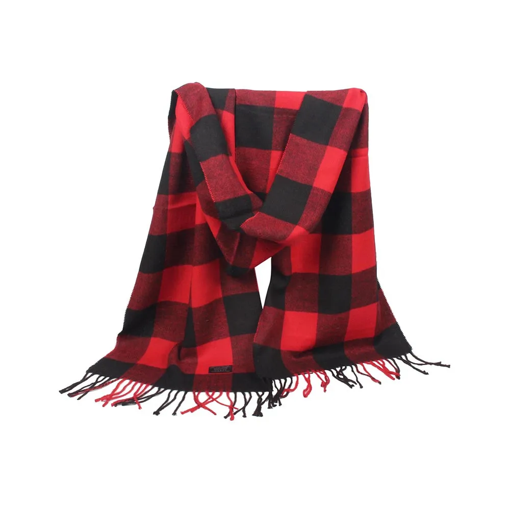 Теплый кашемировый Модный женский шарф с кисточками, шаль в полоску, имитация кашемира, прямоугольный шарф, шаль кондиционера