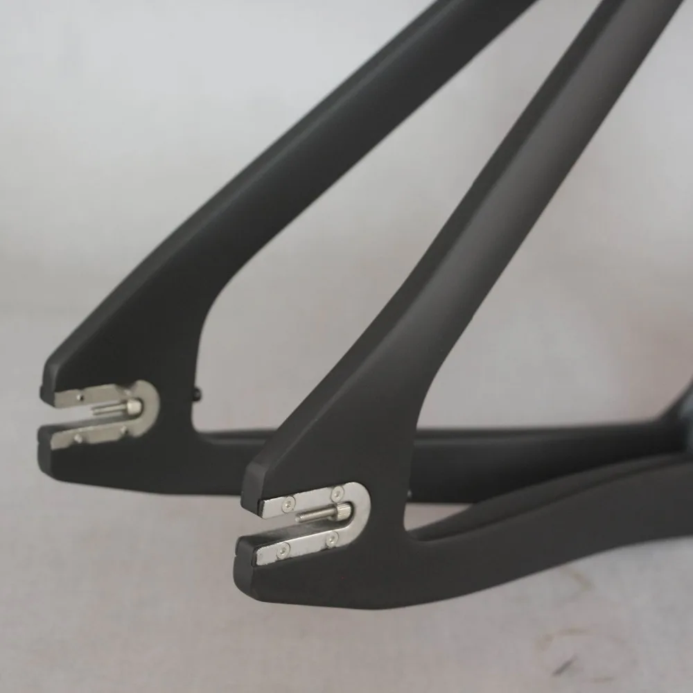 Sale 2019 new full carbon track frame road frames fixed gear bike frameset with fork seat post 49/51/54cm carbon bicycle frame 4