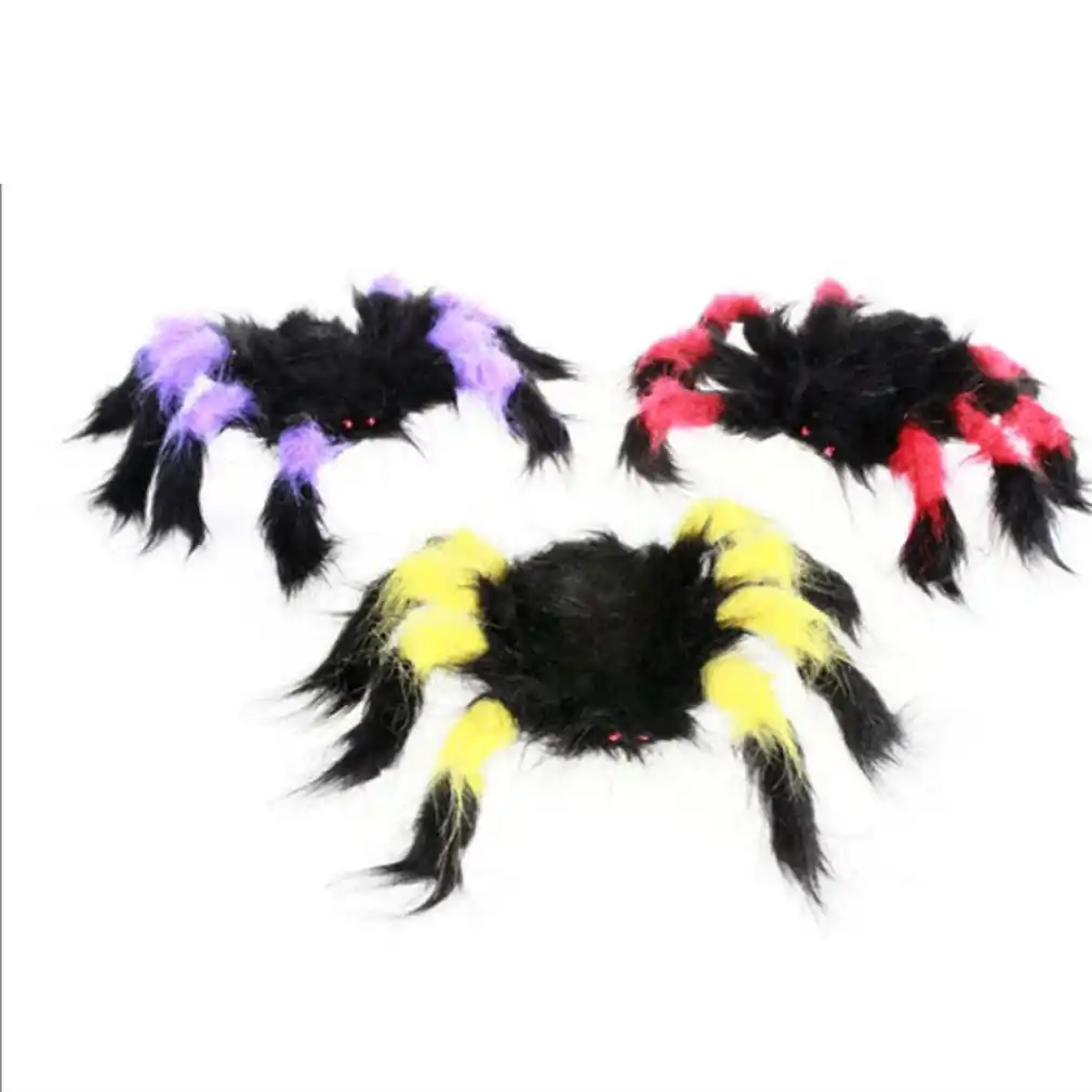 30 W/75 w/150 см Хэллоуин реквизит поддельные большой паук для дом с привидениями Бары Декоративные поставить моделирование Страшно плюшевые Пауки Tricky игрушки