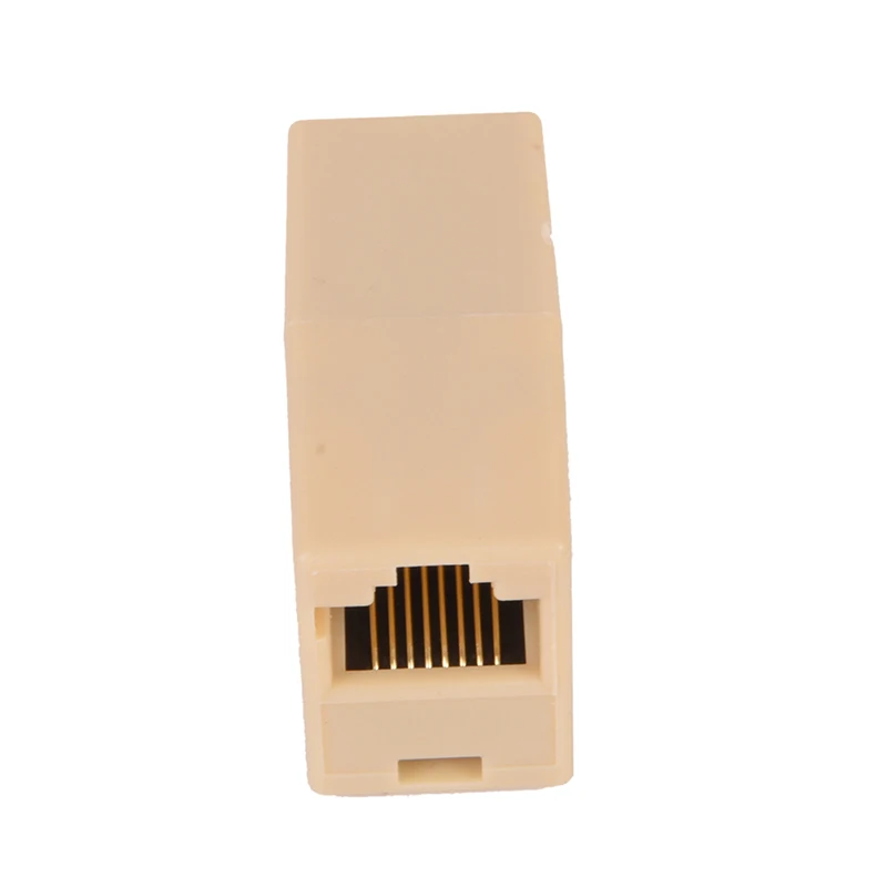 Network Ethernet Dual Straight Head Lan Cable Joiner Coupler RJ45 CAT 5 5E 6 6a Extender Plug Network Cable Connector