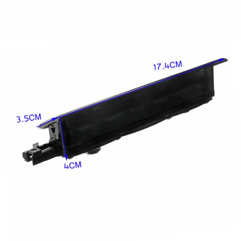 

1pc Smoke Black 3RD Centre High Level Rear Brake Stop Light Lamp For Caddy MK3 02-08 ABS car Brake light Car warning light