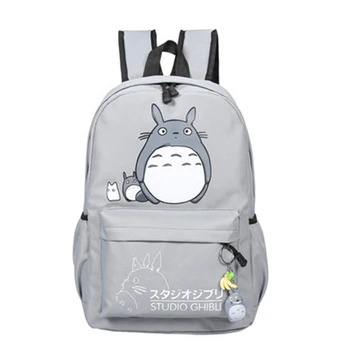 

Drop shipping Totoro Backpack 3D printing travel softback women mochila School space backpack notebook girls backpacks