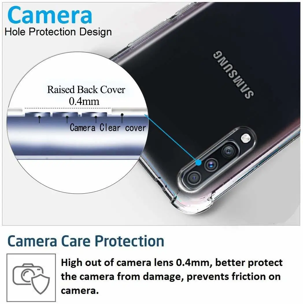 1000 шт. чехол для samsung Galaxy M40 M30 M20 M10 A90 A80 A70 A60 A50 A40 A30 A20 A10 Противоскользящий ударопрочный защитный чехол