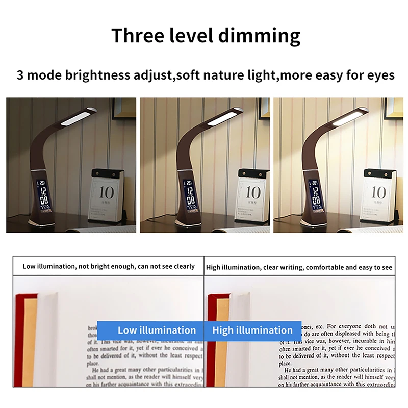 LED calendar table lamp 13