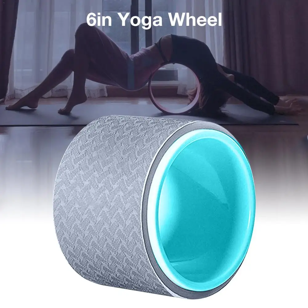 

Yoga Pilates Circle TPE Yoga Fitness Roller Wheel Back Training Tool Slimming Magic Waist Shape Pilates Ring