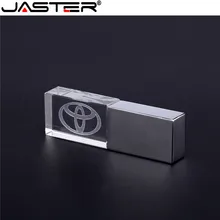 JASTER crystal+ металлический USB флеш-накопитель, флешка, 4 ГБ, 8 ГБ, 16 ГБ, 32 ГБ, 64 ГБ, 128 ГБ, внешняя карта памяти, USB 2,0