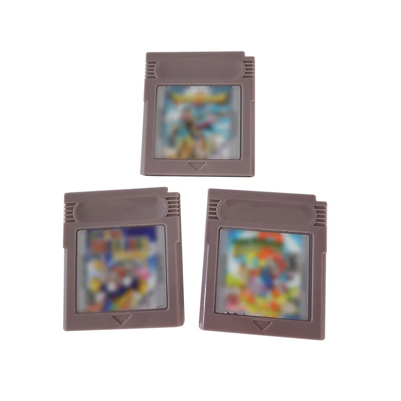 Серия игровых карт GBC серия серая Серебряная версия Game Boy-новая сберегающая