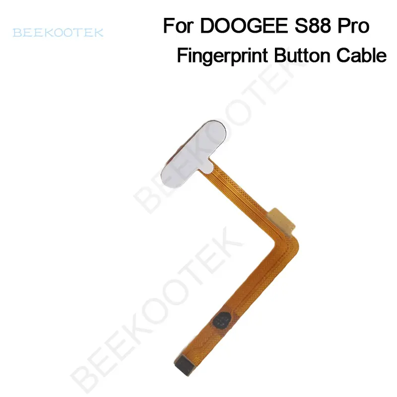 Original Doogee S88 Pro Impressão Digital Botão Sensor Cabo Flexível Reparação Acessórios de Substituição para Doogee S88 Plus 6.3 Polegada Telefone - Image 2