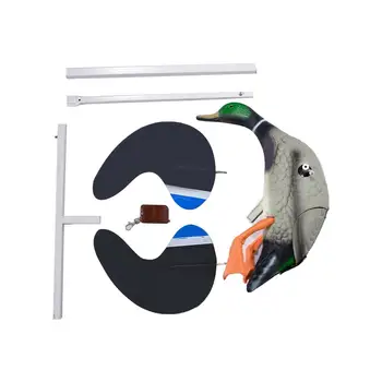 1 Piece Electric Flying Duck Decoy- Flying Duck Mallard Decoy with Support Foot for Hunting & Shooting - Remote Control 6