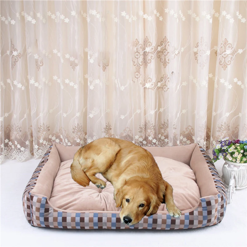Wpc мягкий коврик для кровати собаки Питомник щенок теплая кровать плюшевое уютное гнездо для маленьких средних и больших собак коврик для дома все сезоны