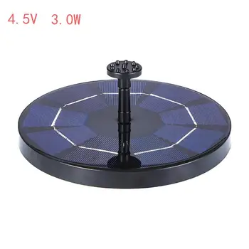 3W/4.5V Solar Fountain Pool Pond Solar Panel Floating Powered Water Fountain Pump Kit For Outdoor Garden Decoration