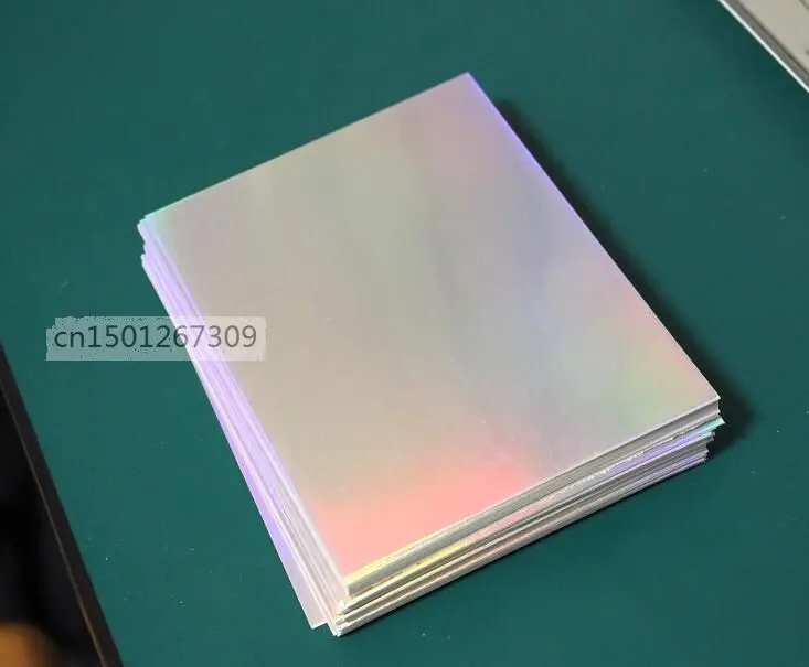 30 Piece Metallic Holographic Cardstock Shiny Fluorescent A4 Thick