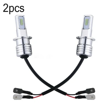 

Fog Light 2pcs DRL Driving LED Lights Truck Accessories 3570 SMD Chips