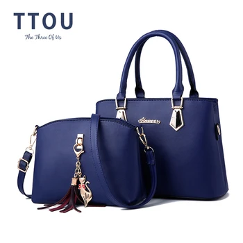 

Fashion Brand Women Composite Bag Hotsale Party Purse Ladies Messenger Crossbody Shoulder Set Bags Tassels Kitten Ornament