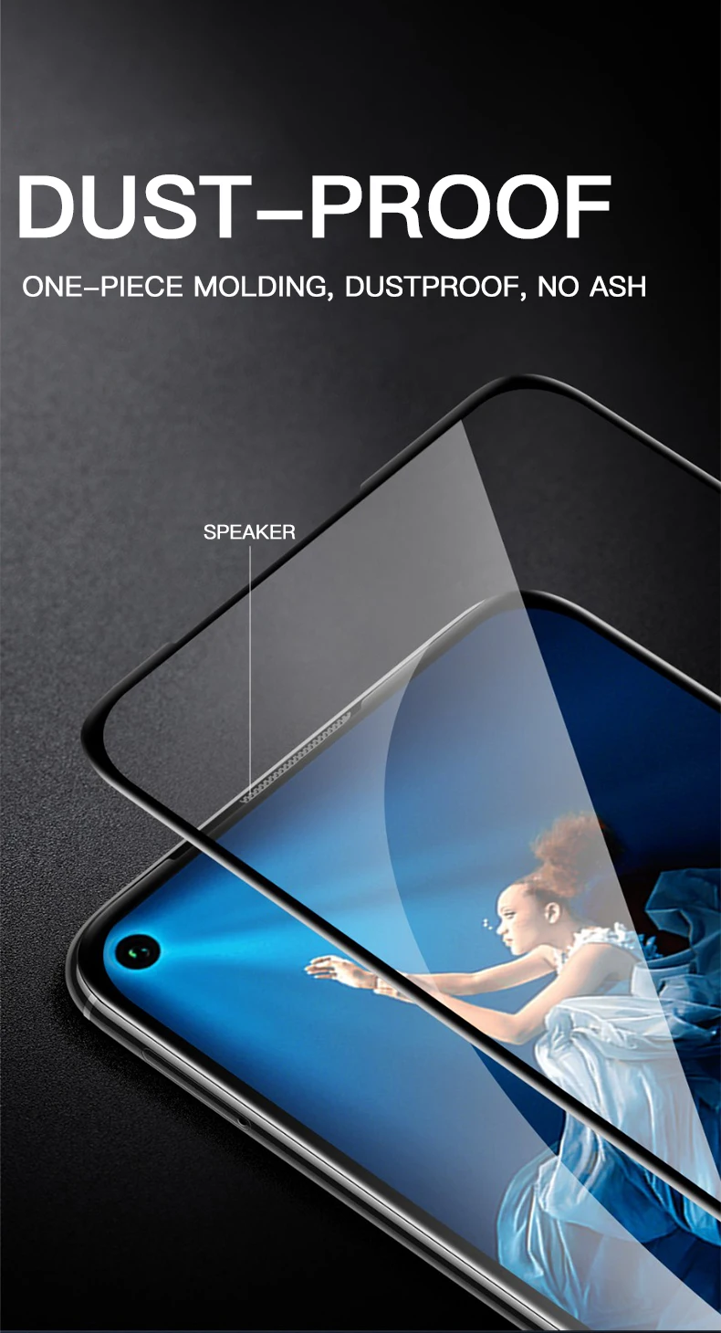 20D закаленное стекло для huawei P30 Lite P20 Pro Полное покрытие экрана Защитное стекло для huawei Honor 10 Lite 20 профессиональная защитная пленка