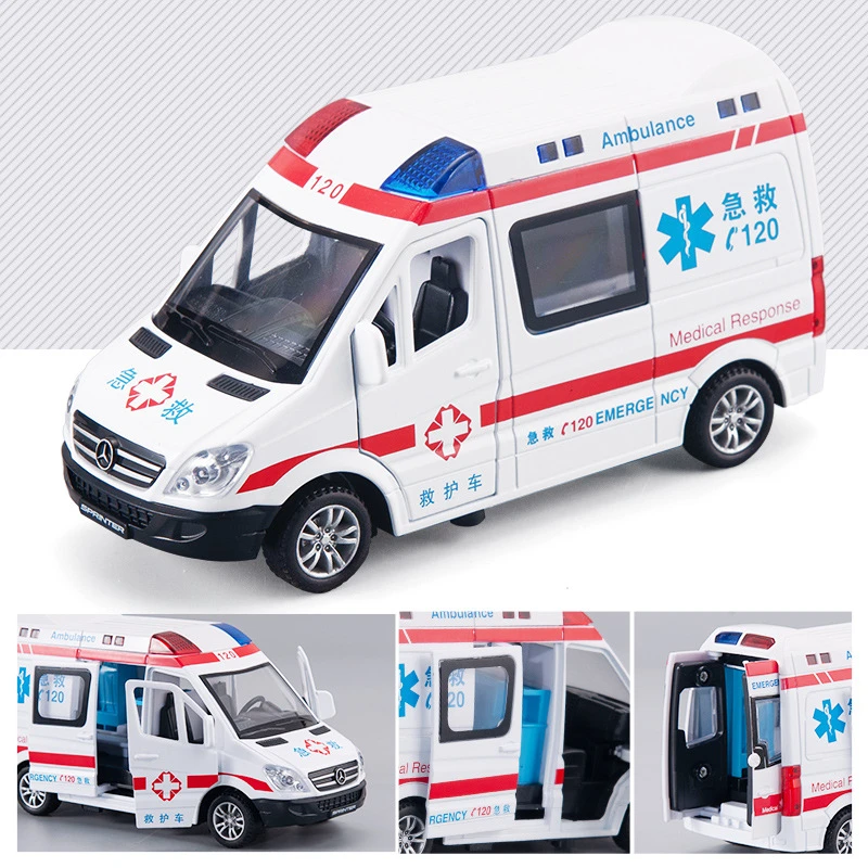 toy ambulance with doors that open