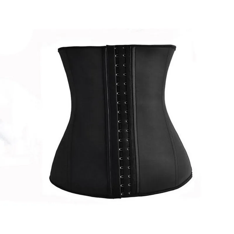 Black B12 Inadice эластичный пояс модный корсетный пояс женский пояс Неопреновая одежда широкий пояс однотонный пояс для похудения - Цвет: Black B12