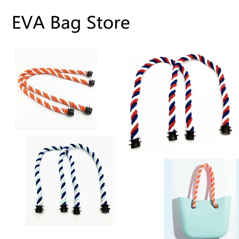 New Design For Obag Handles 1 Pair Pu Leather Bag Handles With Tears