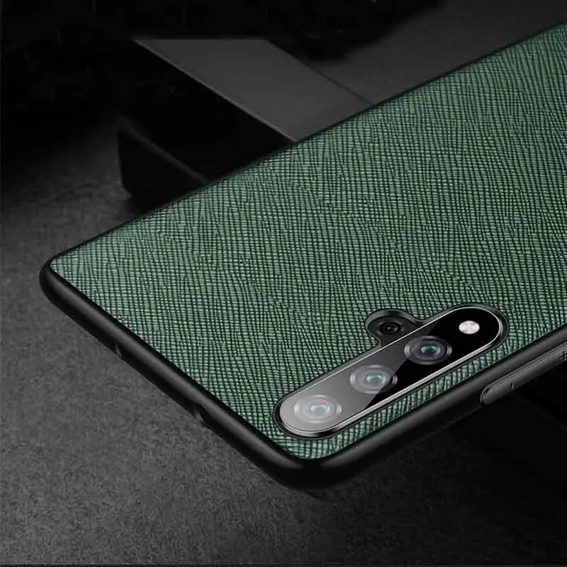 Чехол из натуральной кожи для huawei Honor 20 Pro Чехол прочная задняя крышка Etui Coque для huawei Honor 20Pro чехол Защитный корпус