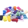 48Pcs Eco-friendly Plastic Baby Pacifier Clips Holder Mix Colors Dummy Soother Bib Suspender Clip Transparent 25MM Free Shipping 5