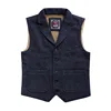 100% Wool Vintage Stylish Waistcoat  560 GSM Mens Casual Tweed Vest Red Tornado MJ-0004, Asian Size! Read Description First! ► Photo 3/6