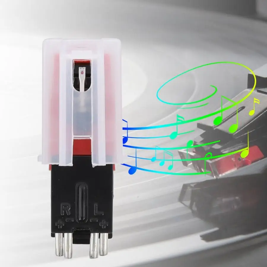 Мини двойной иглы стерео стилус для LP Виниловый проигрыватель USB проигрыватель аксессуар
