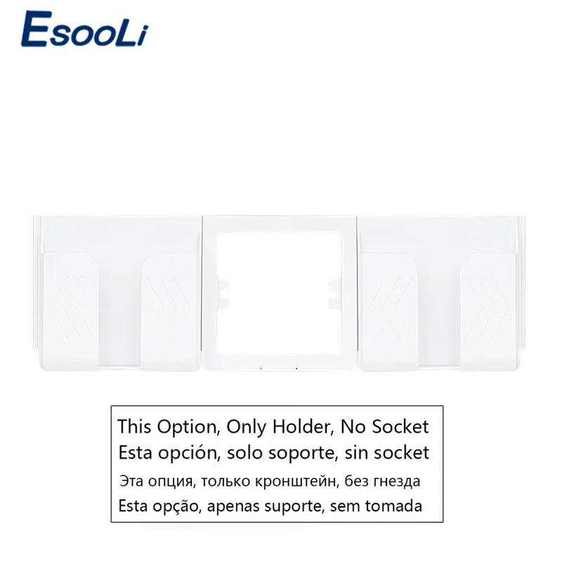 Esooli лучший 4 портовый USB адаптер для настенного зарядного устройства 4A