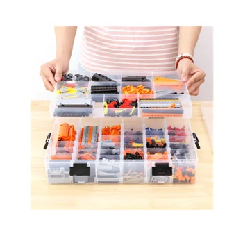 

Storage box multi-part parts box tool toy box double-layer building block sorting and finishing box