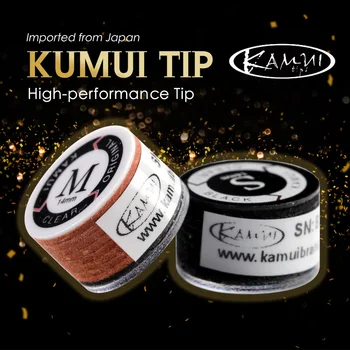 

Original JAPAN KAMUI Billiards Pool Cue Tips High Quality Billard Tips Severial Models 1 PieceProfessional Billiards Accessories