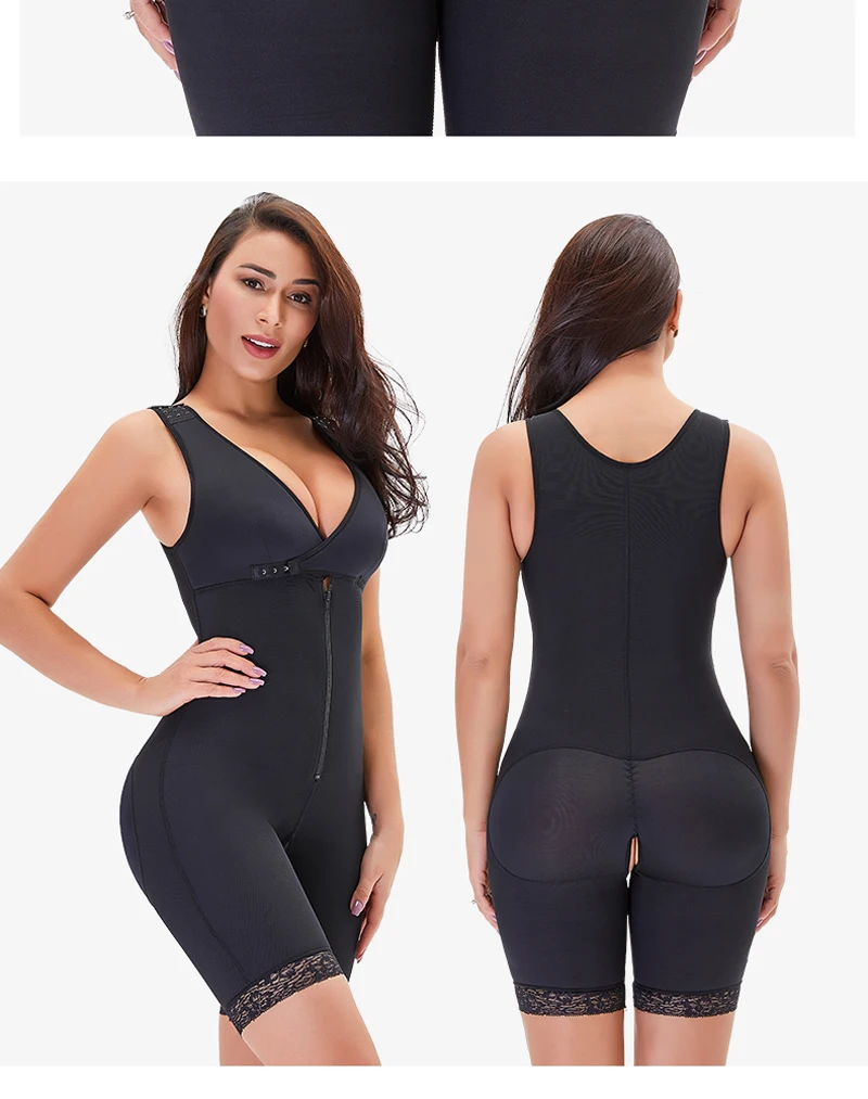 tummy control shapewear Body Shaper Women Slimming Shapewear Plus Size Full Body Shaper Waist Trainer Corset Seamless Butt Lifter faja moldeadora Binder tummy control shapewear