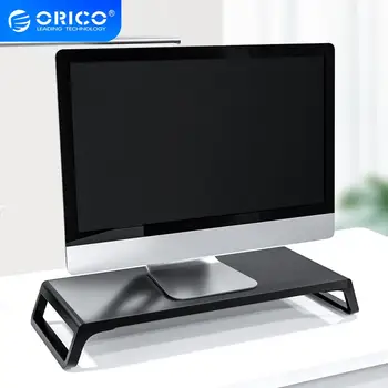

ORICO Desktop Wood Monitor Stand Multi function Universal Computer Riser Laptop Stand For PC MacBook Notebook TV Home Office