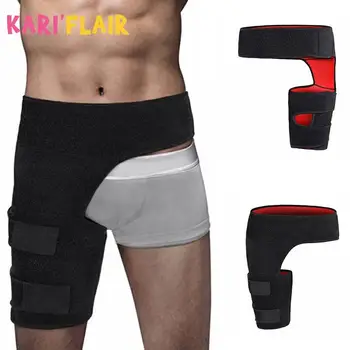 

New Leg Support Wrap Hip Warmmers Groin Joint Support Waist Groin Sacrum Pain Relief Strain Arthritis Protector Hip Thigh Brace