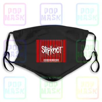 

Dust Mask with Filter New Slipknot People Are Sh*T Album Barcode Logo Washable Reusable Mask