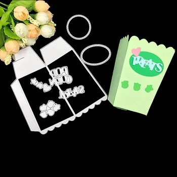 

Julyarts Metal Cutting Dies Scrapbooking Box Design Handmade Craft Die Cut Cardboard Stencils Set